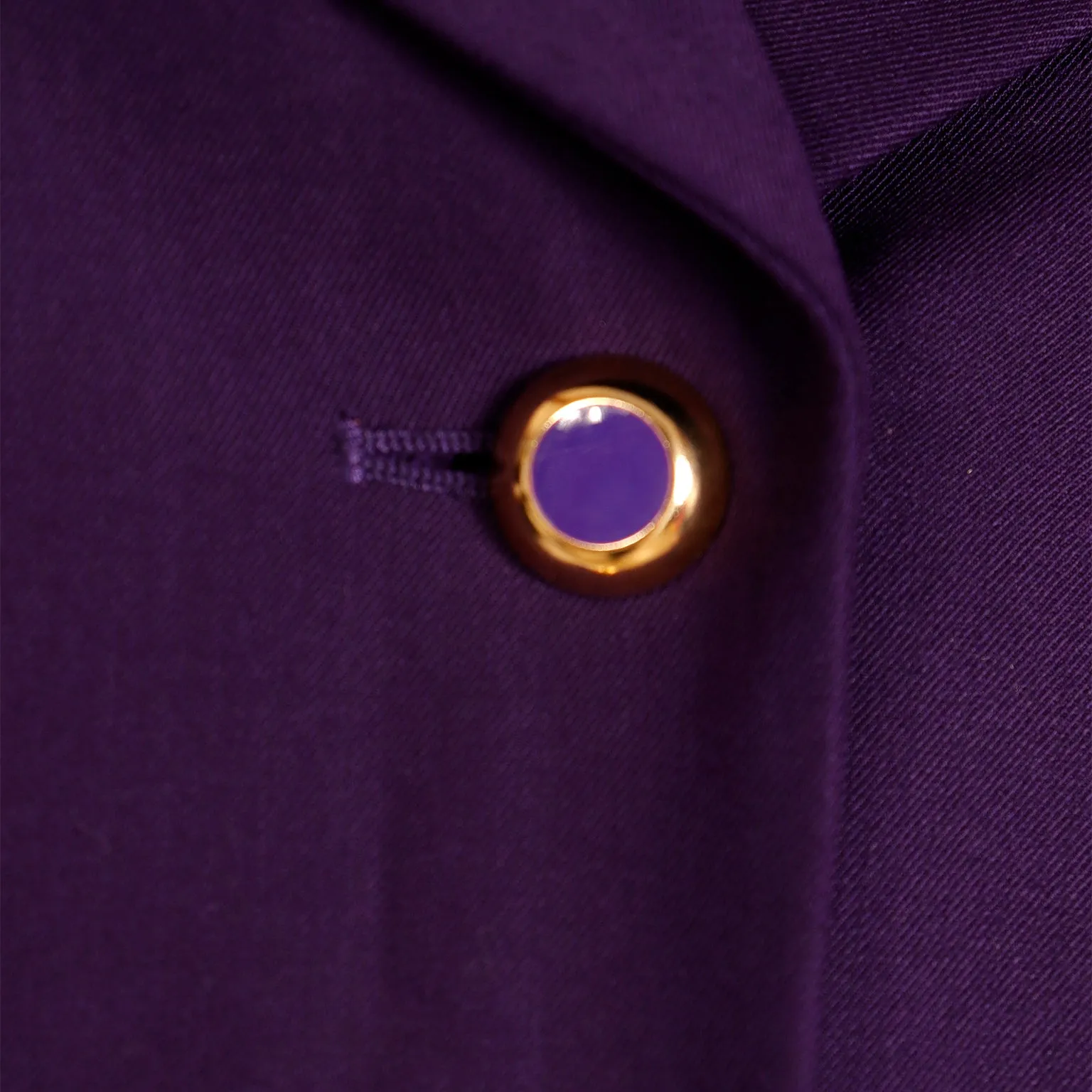 1990s Escada Margaretha Ley Purple Wool Blazer Jacket