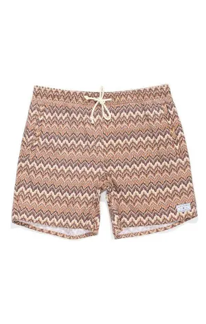 Afends Mens Baywatch - Crochet - Swim Shorts
