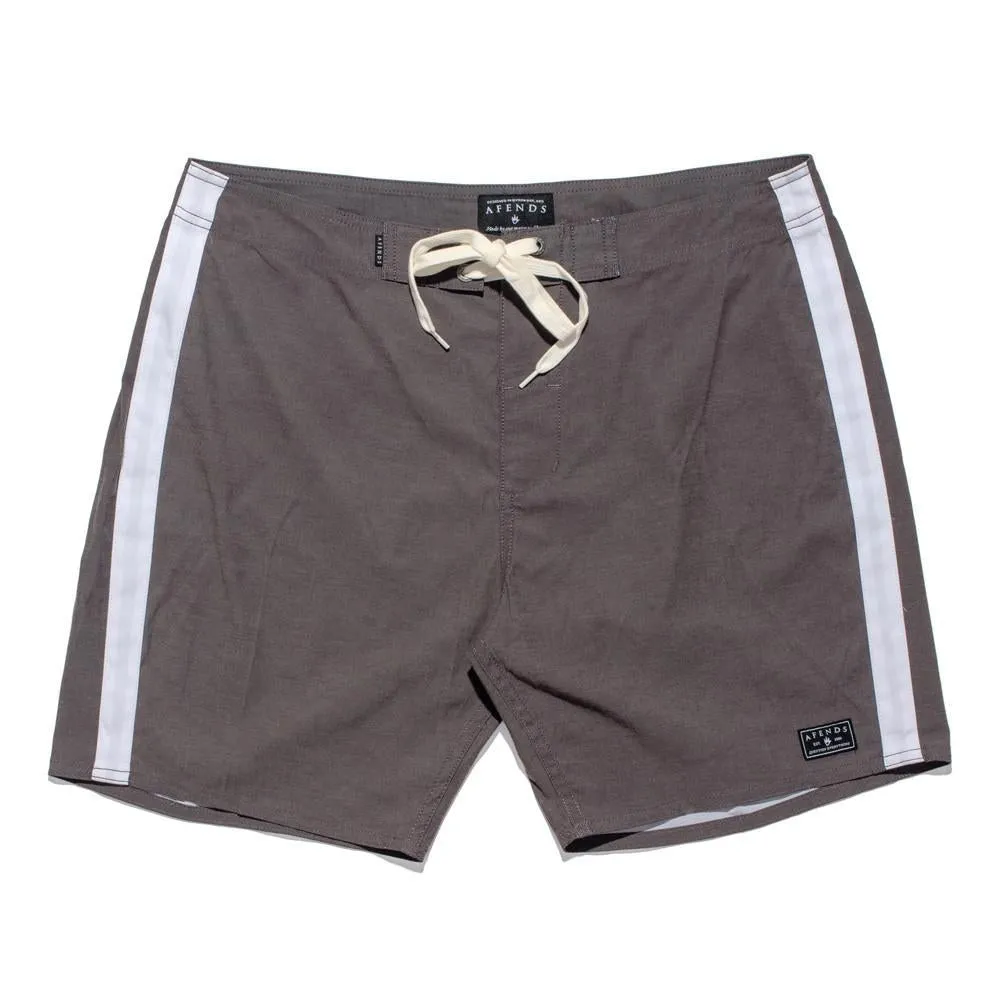 Afends Mens Kings - Fixed Waist Board Shorts