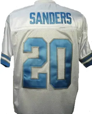 Barry Sanders Detroit Lions Throwback Football Jersey