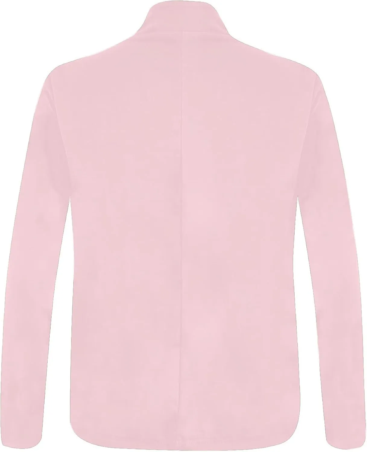 Blazers for Women Business Casual Cropped Jacket Long Sleeve Open Front Blazer Work Office 2024 Fall Outerwear, Large