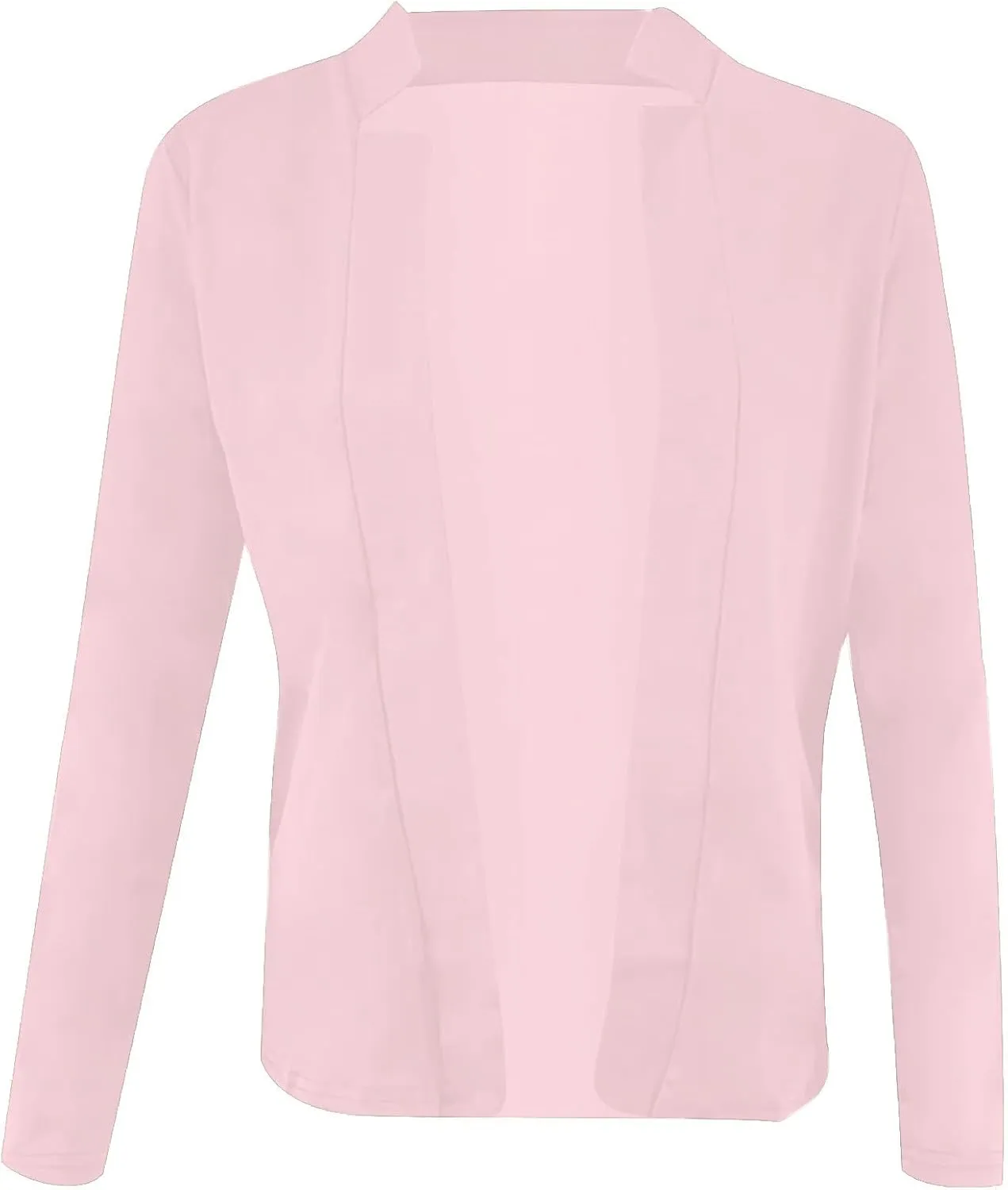 Blazers for Women Business Casual Cropped Jacket Long Sleeve Open Front Blazer Work Office 2024 Fall Outerwear, Large
