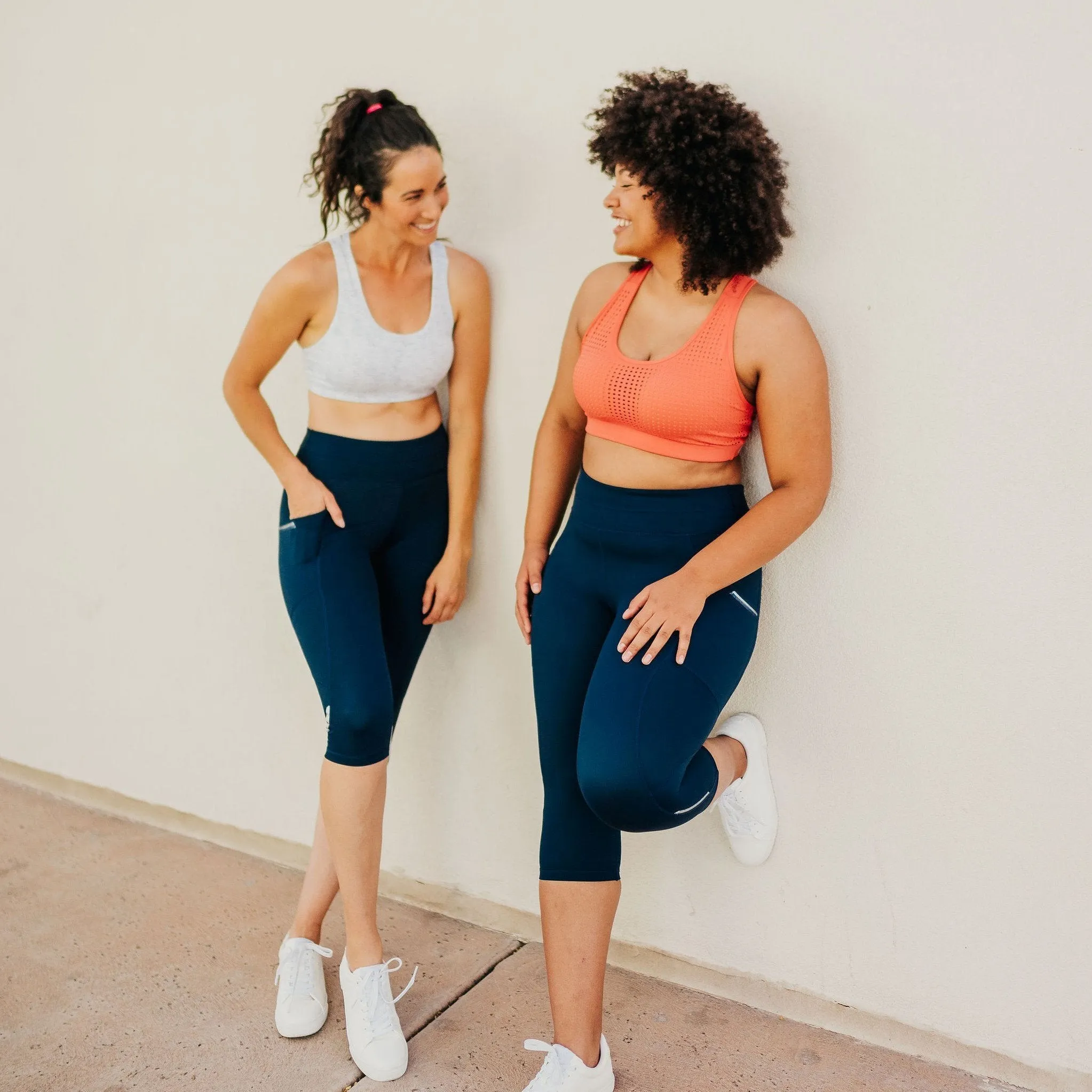 Break Free Capris - Navy
