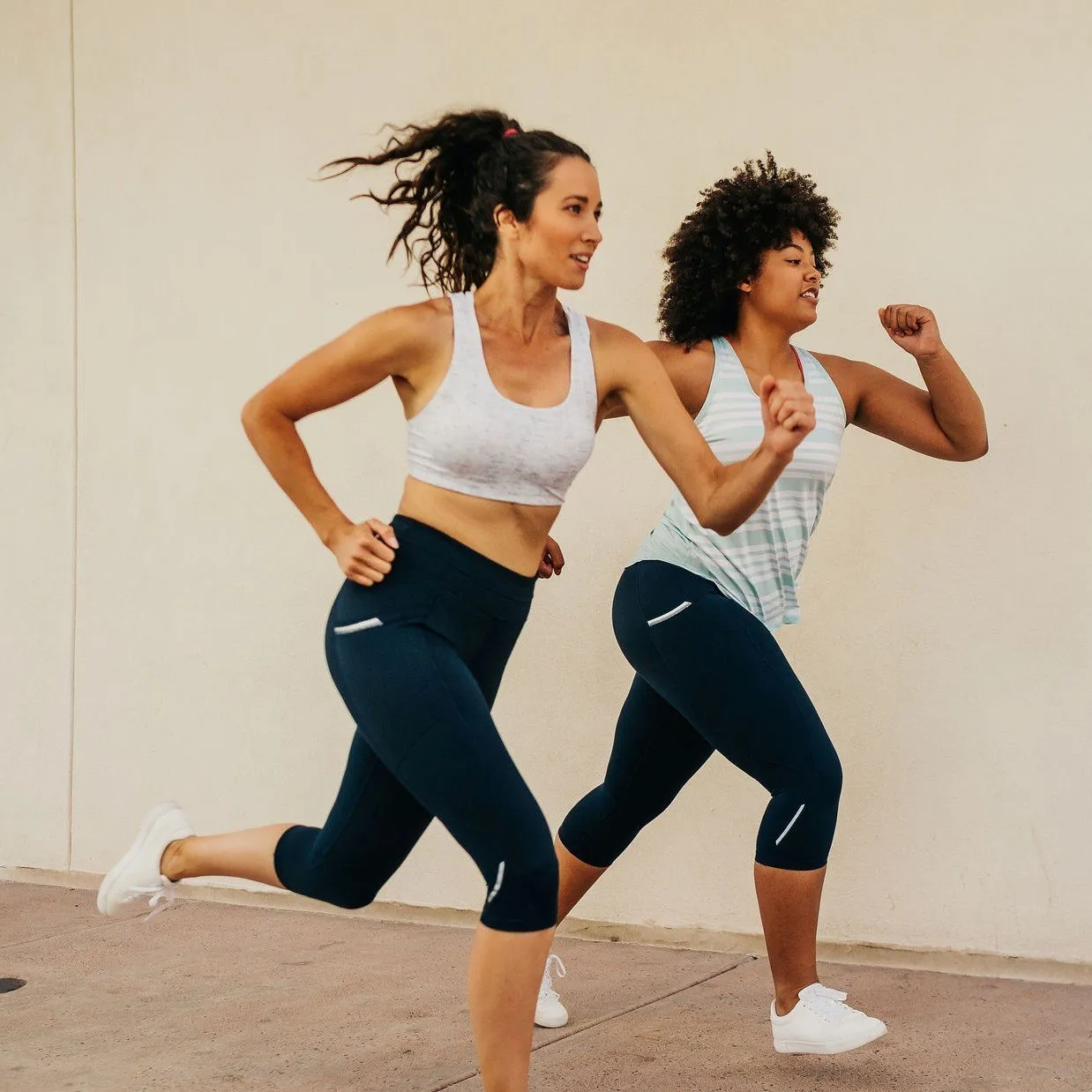 Break Free Capris - Navy