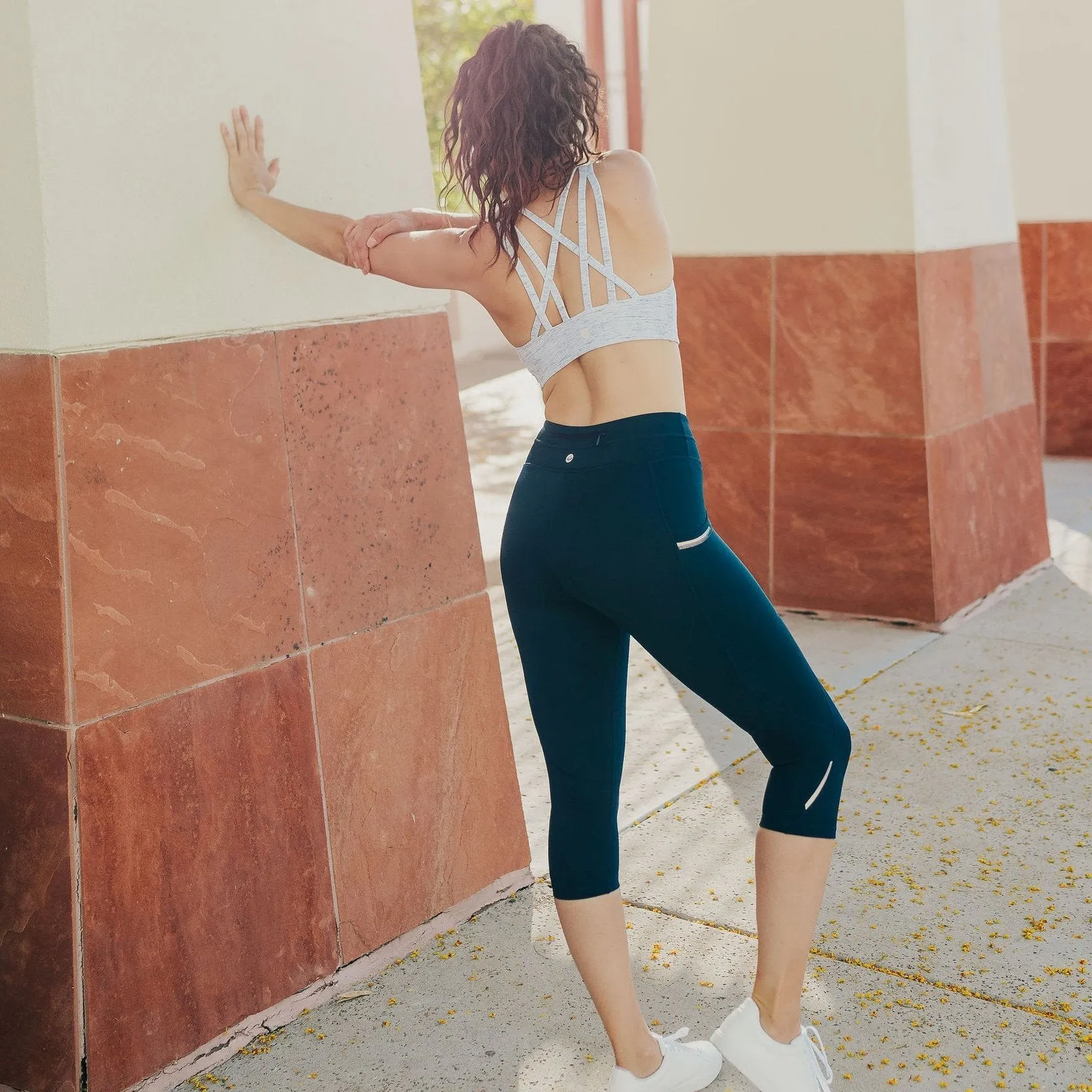 Break Free Capris - Navy