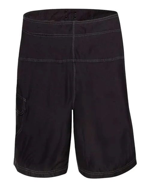 Burnside Men's Solid Board Shorts