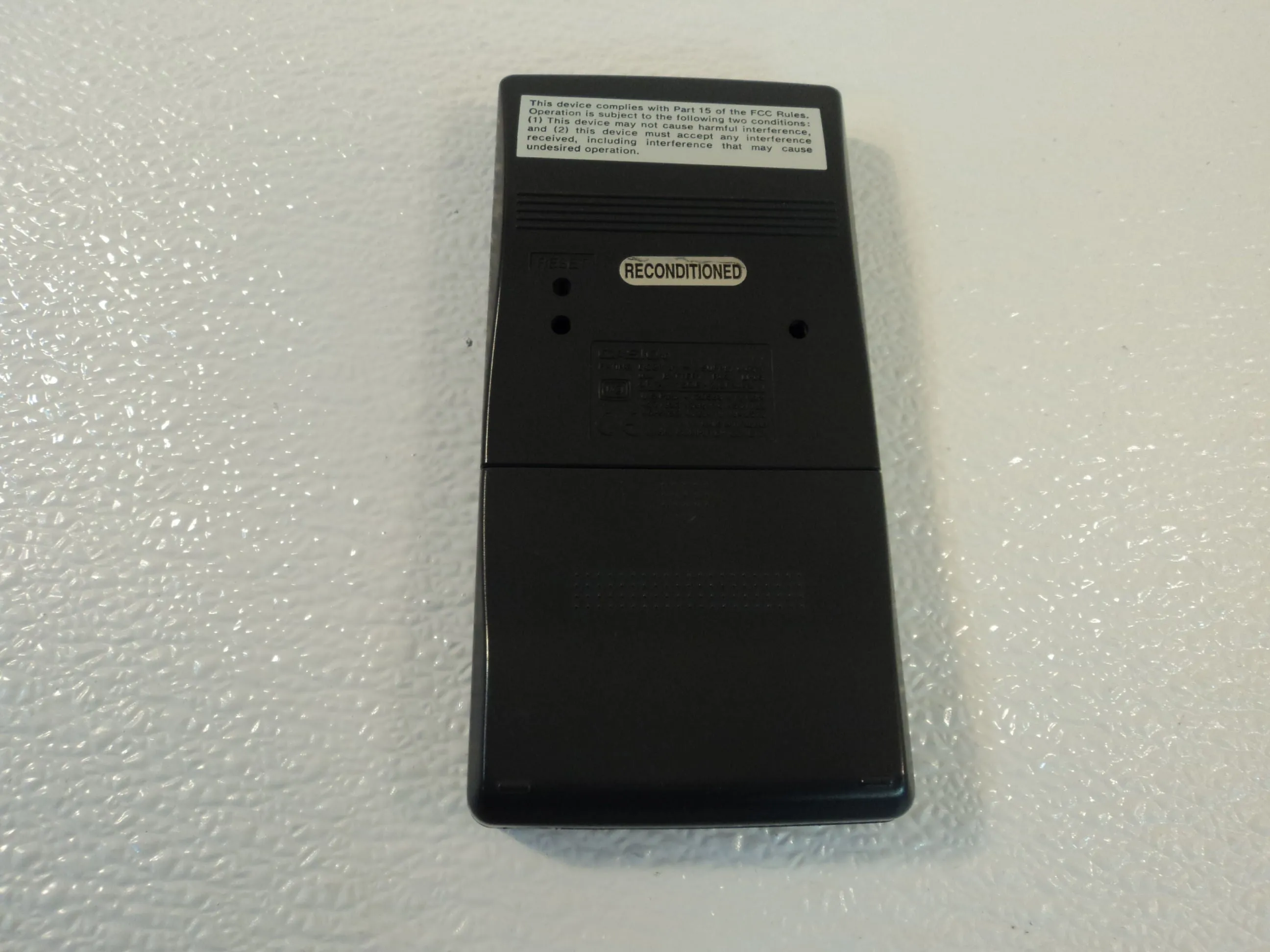 Casio Power Graphic Scientific Calculator Black Reconditioned FX7400G -- Manufacturer refurbished