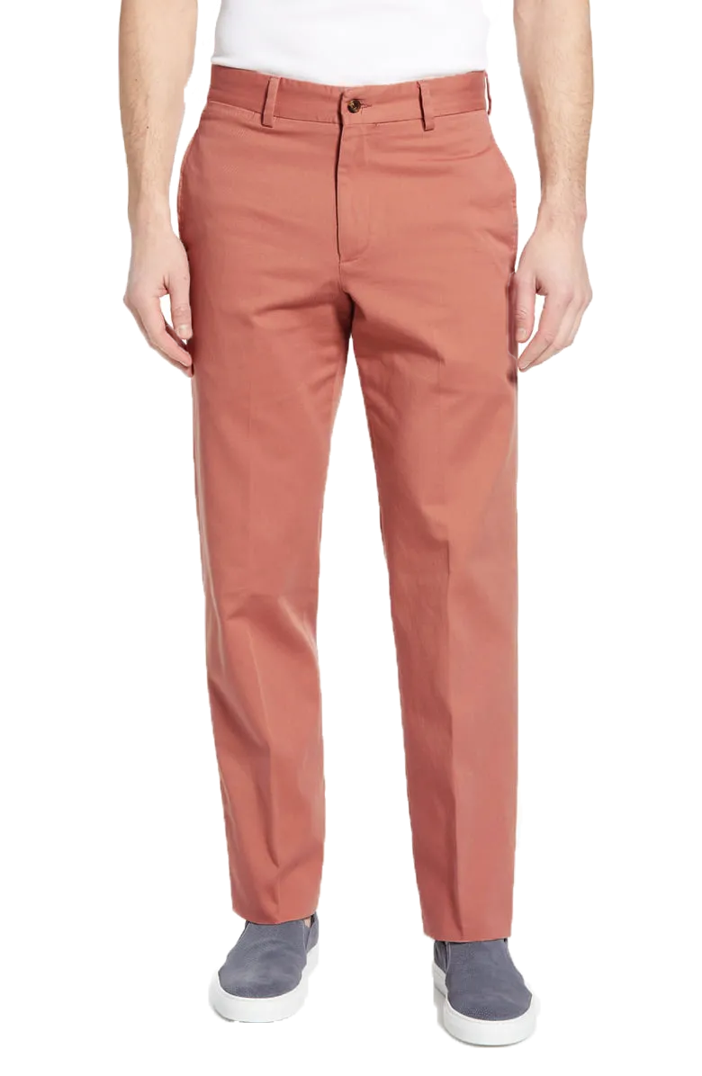 Charleston Khakis Fine Line Stretch Twill<br>Flat Front<br>Regular Rise