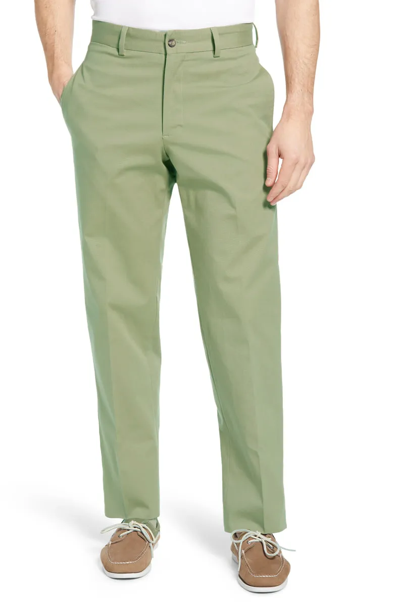 Charleston Khakis Fine Line Stretch Twill<br>Flat Front<br>Regular Rise