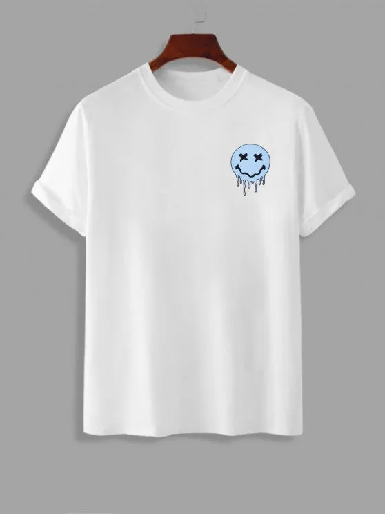 Drippy Smiley Tee And Starfish Board Shorts