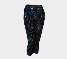 Elemental Realm Patterns Yoga Capris | TAS