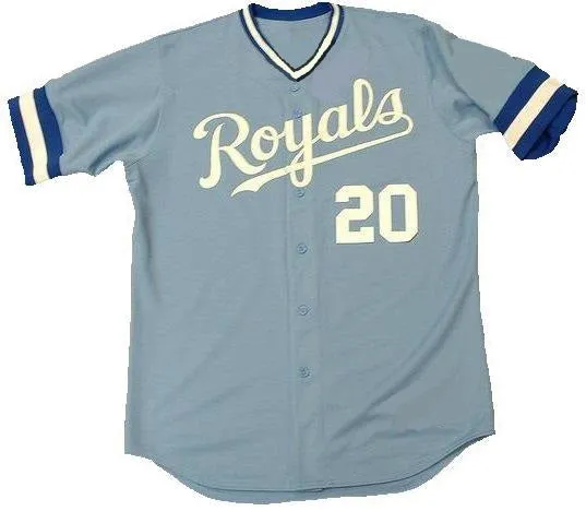 Frank White Kansas City Royals Throwback Jersey