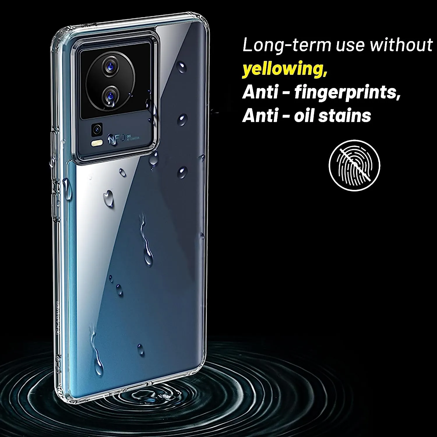 iQOO Neo 7 5G / Neo 7 Pro Back Cover Case | Hybrid - Crystal Clear