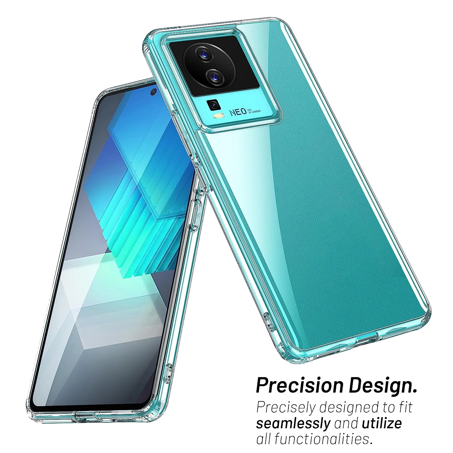 iQOO Neo 7 5G / Neo 7 Pro Back Cover Case | Hybrid - Crystal Clear