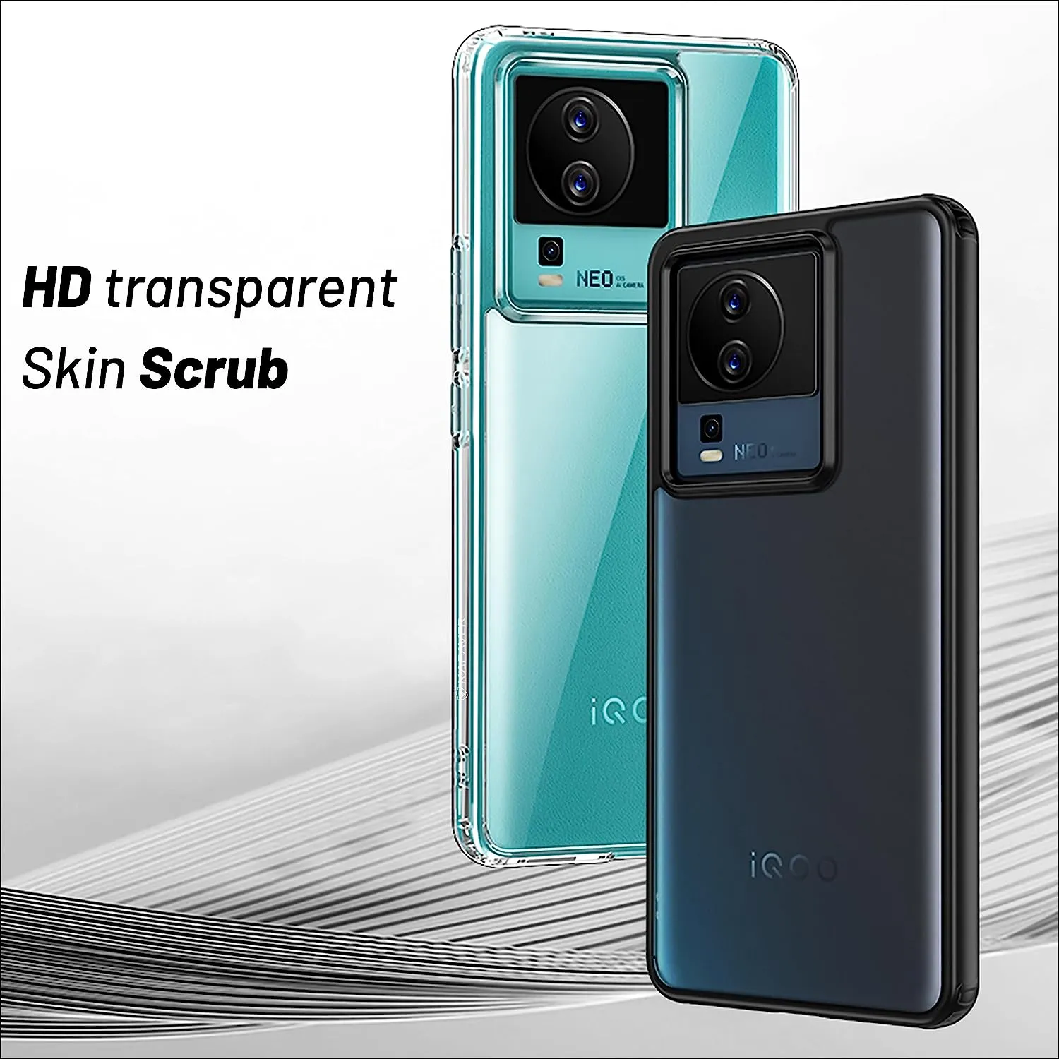 iQOO Neo 7 5G / Neo 7 Pro Back Cover Case | Hybrid - Crystal Clear