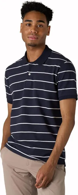 LAPASA Men's Polo Shirt Cotton Pique Classic & Active T-Shirt Short Sleeve Moisture Wicking Golf Tennis Lightweight M19/M131