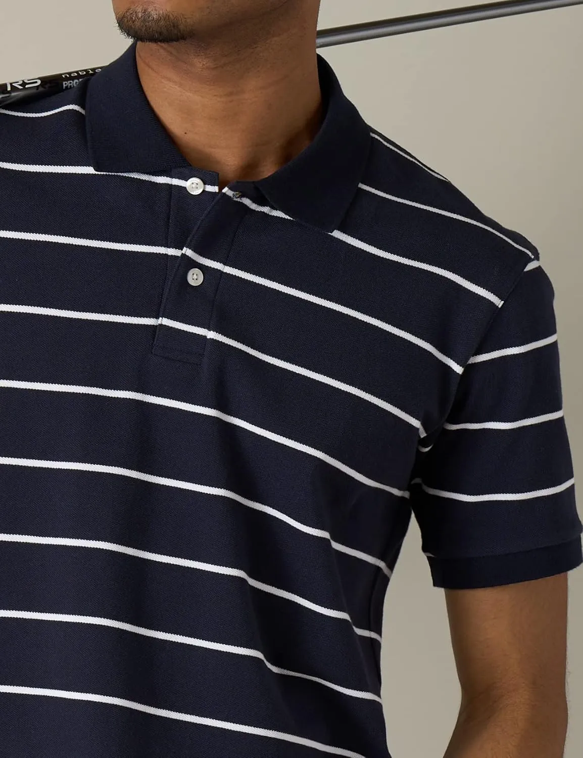LAPASA Men's Polo Shirt Cotton Pique Classic & Active T-Shirt Short Sleeve Moisture Wicking Golf Tennis Lightweight M19/M131