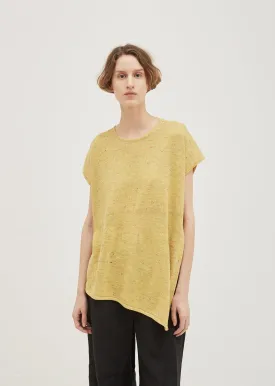 Linen Blend Melange Knit