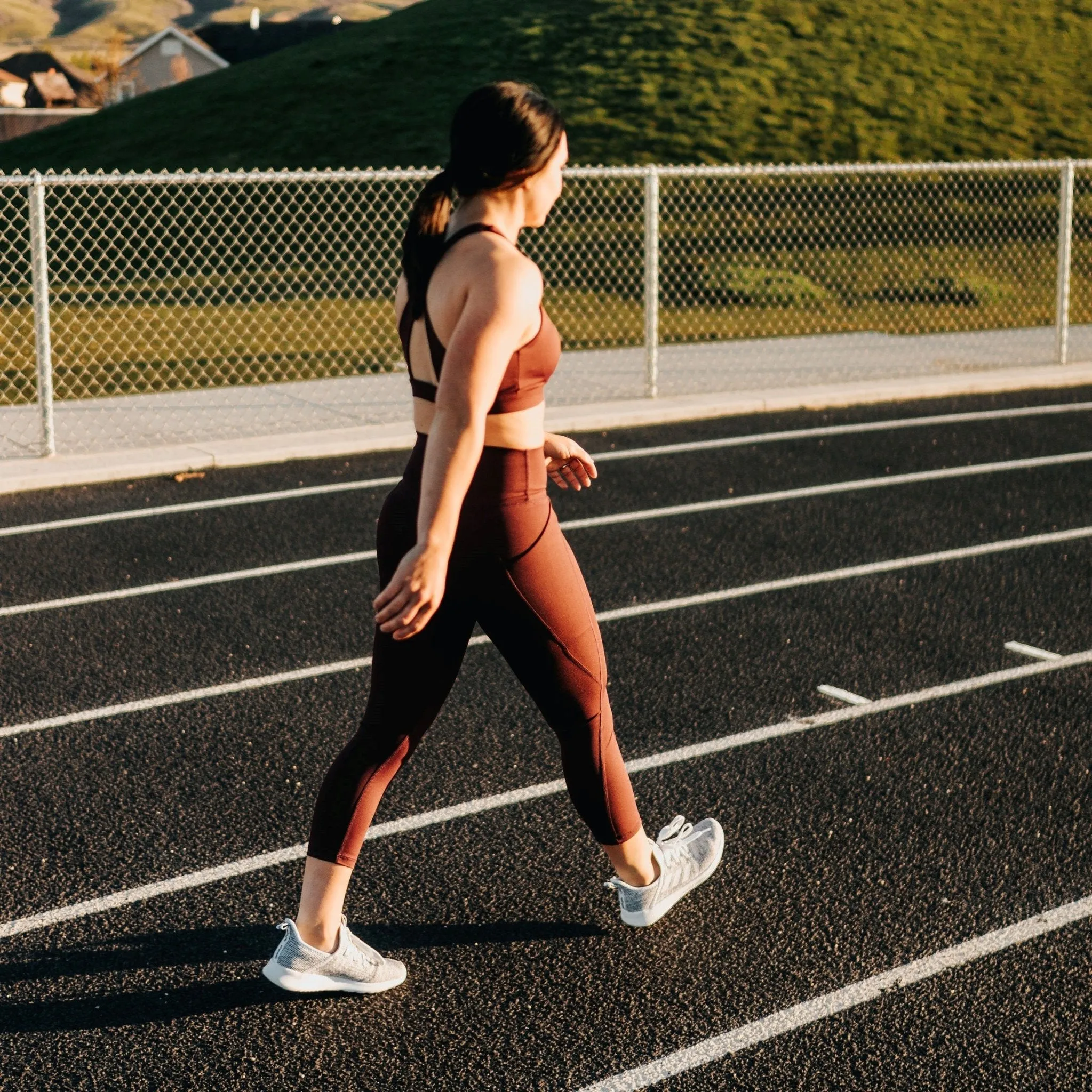Lux Epic 7/8 Capris - Plum