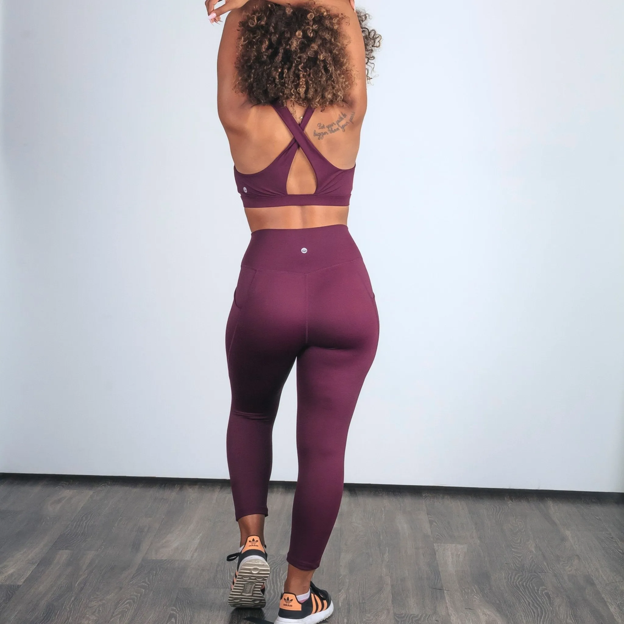 Lux Epic 7/8 Capris - Plum