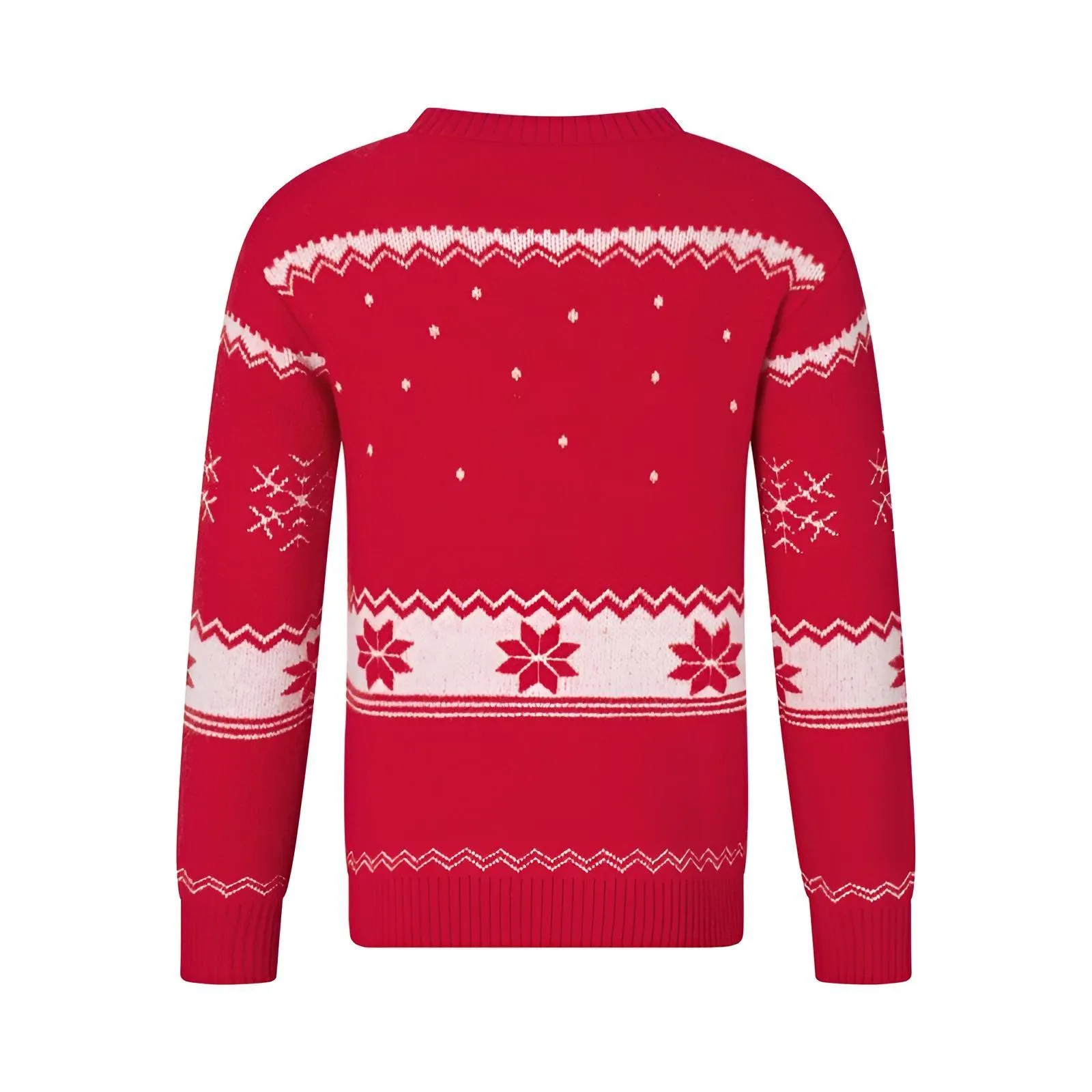 Matching Christmas Sweaters Family Adult Kids Cartoon Elk Print Round Neck Long Sleeve Pullover Winter Tops