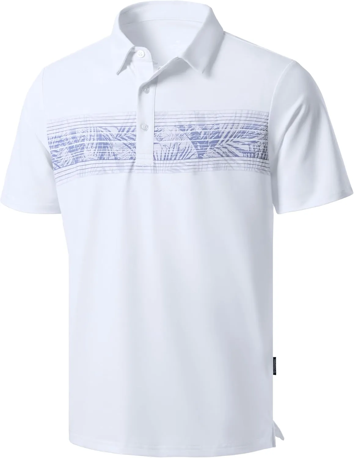 Men's Golf Shirts Dry Fit Moisture Wicking Performance Short Sleeve Collared Polo Shirts for Casual Athletic Business