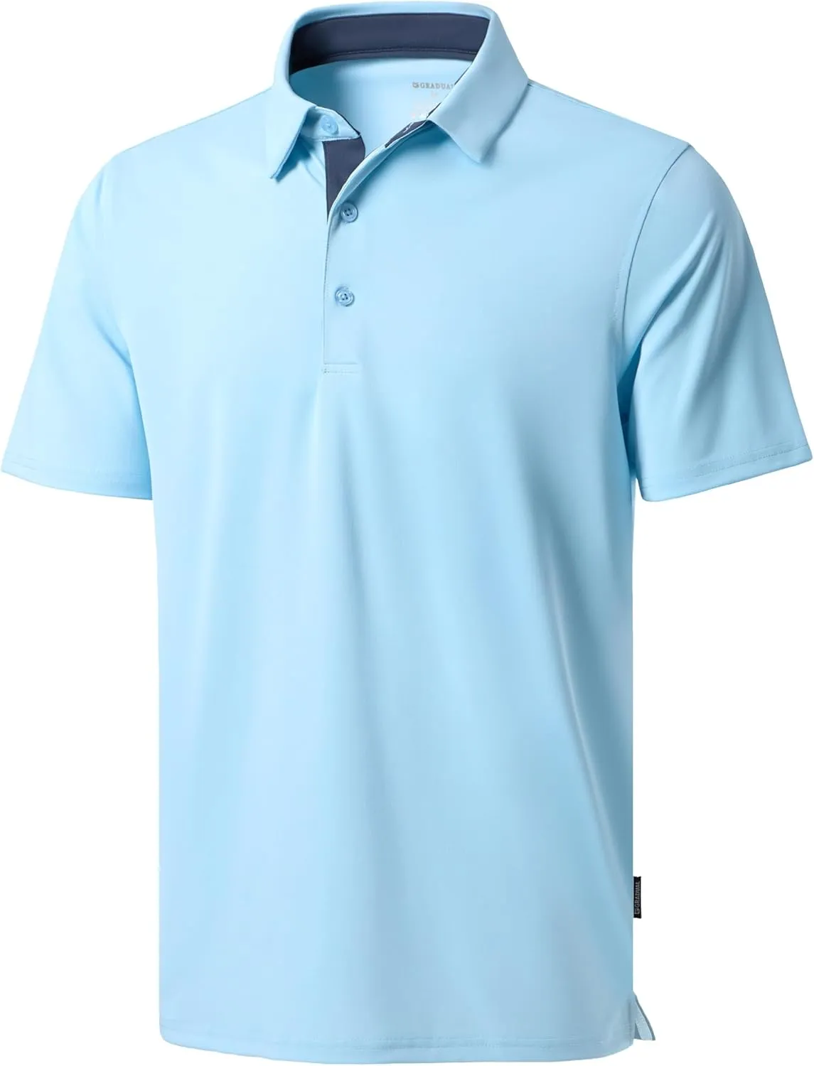 Men's Golf Shirts Dry Fit Moisture Wicking Performance Short Sleeve Collared Polo Shirts for Casual Athletic Business