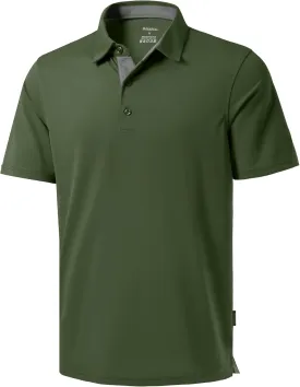 Men's Golf Shirts Dry Fit Moisture Wicking Performance Short Sleeve Collared Polo Shirts for Casual Athletic Business