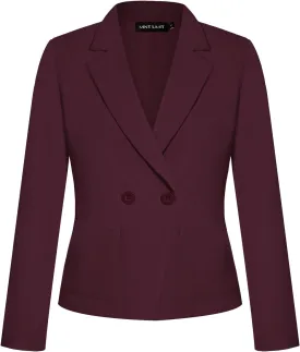 MINTLIMIT Women's Long Sleeve Blazers Button Front Notch Lapel Jacket Work Office Blazer with Pockets