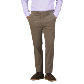 Muted Olive Cotton Moleskin Trousers