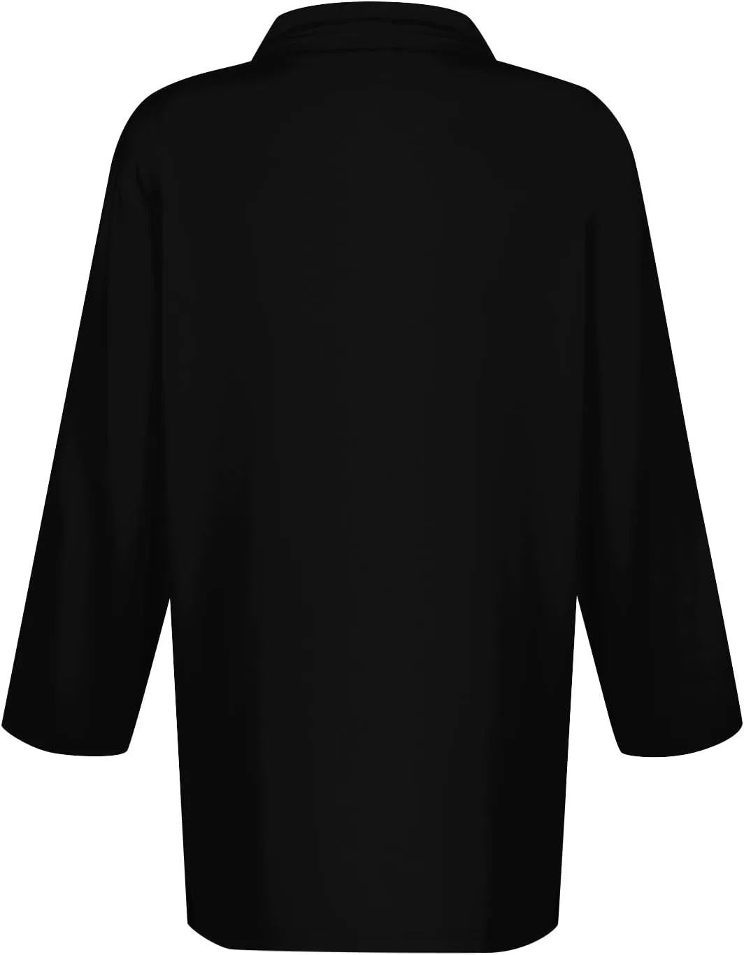 Polo Shirts for Women Summer Tops Button Down 3/4 Sleeve Golf Tees Shirts Lapel Collared Shirts Office Wear for Work