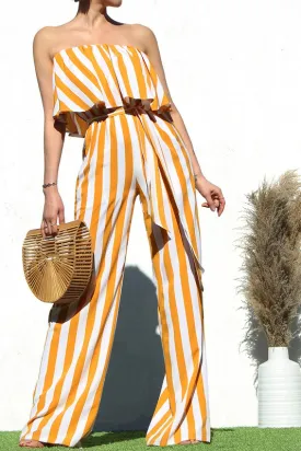 "Dez" Jumpsuit-Mustard