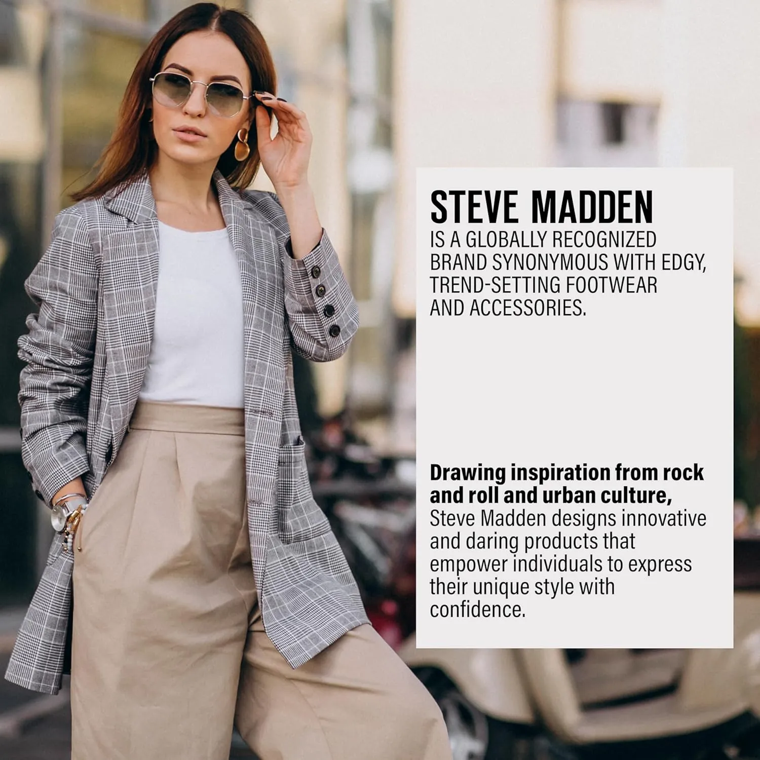 Steve Madden Trench Coat for Women ?C Double-Breasted Long Winter Faux Wool Coat