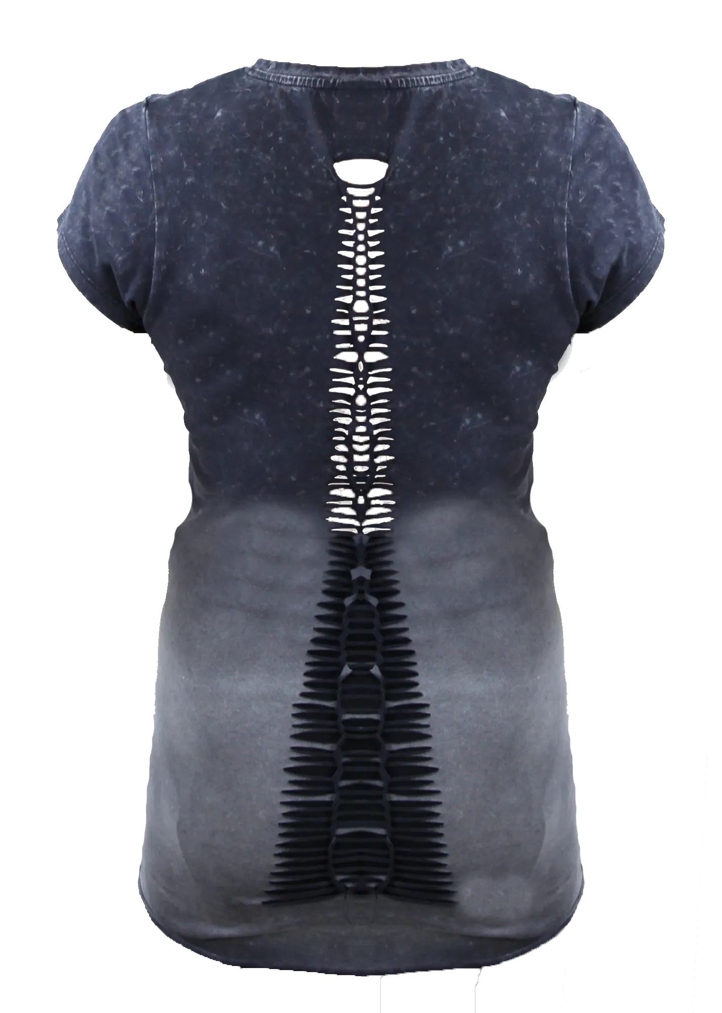 VB033/VB133 - Ladies Shredded Back SS Shirt