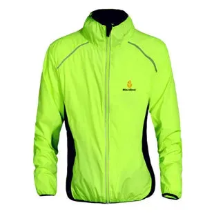 Water Repellent Cycling Jacket Reflective Jerseys Long-sleeved Hiking Running Ropa Ciclismo Wind Coat MTB Bike Clothing